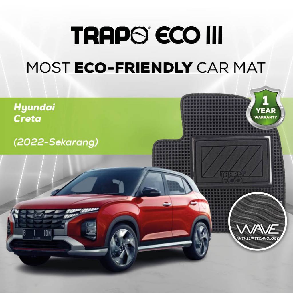 Karpet Trapo Eco Hyundai Creta (2022-Sekarang) Karpet Mobil Hyundai Creta