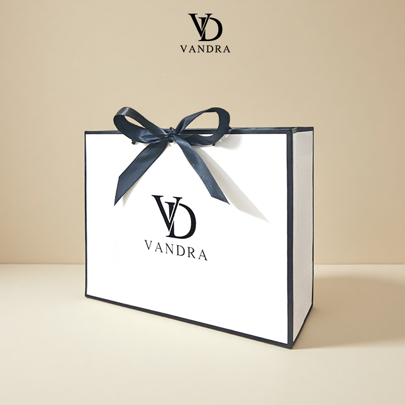 

VNADRA Tas Kado Kotak Hadiah Putih 32cmx25cmx11cm