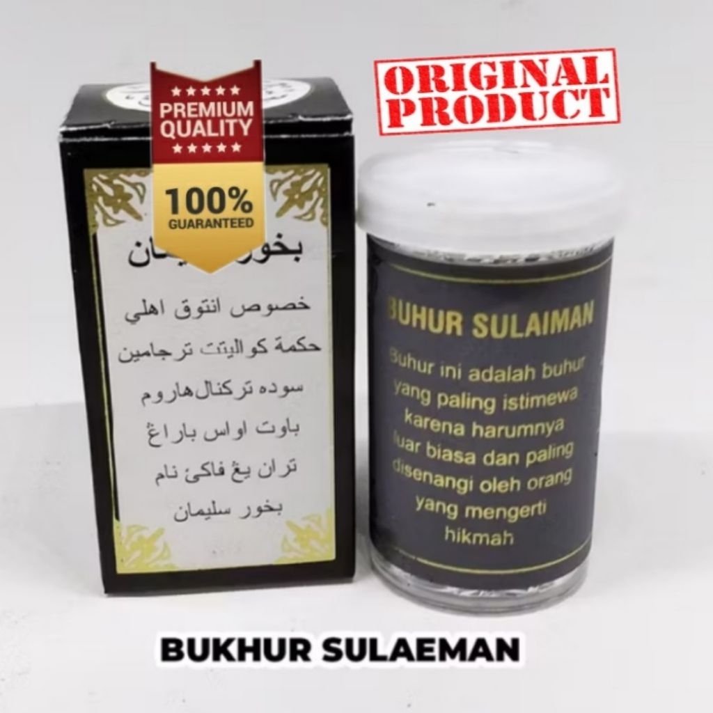 Buhur dupa SULAIMAN KOTAK Buhur sulaeman bubuk buhur gahru kualitas terjamin