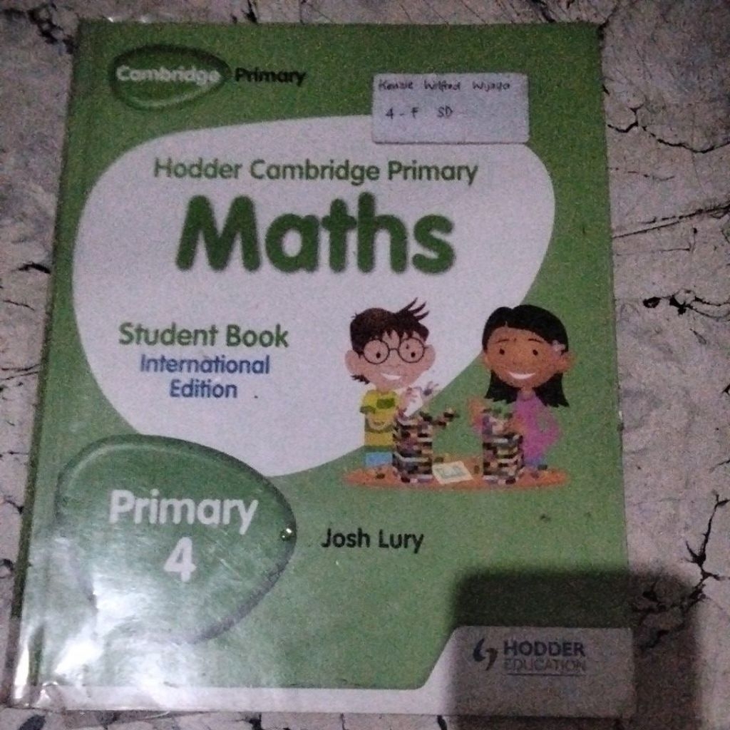 Buku Hodder Cambridge primary maths 4 texkbook