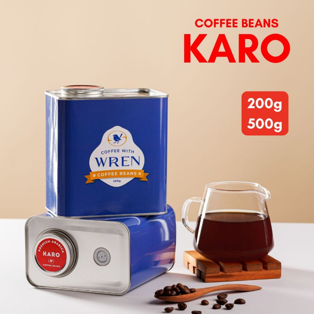 

WREN Coffee : Karo Coffee Beans / Biji Kopi Karo ( Free Magnet dan Giling Kopi )