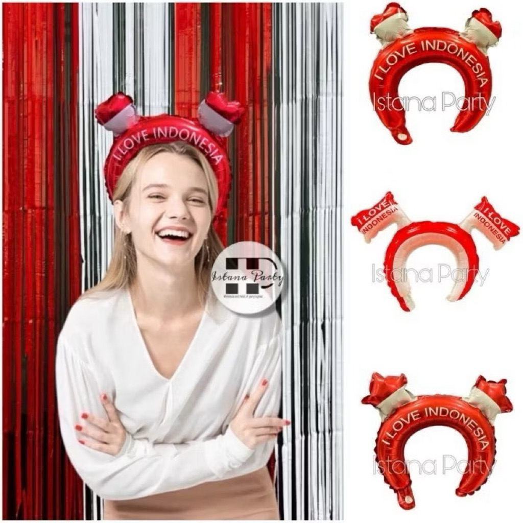BALON FOIL BANDO KEMERDEKAAN / BALON HUT KEMERDEKAAN / BALON KEMERDEKAAN / BALON FOIL / BALON BANDO 