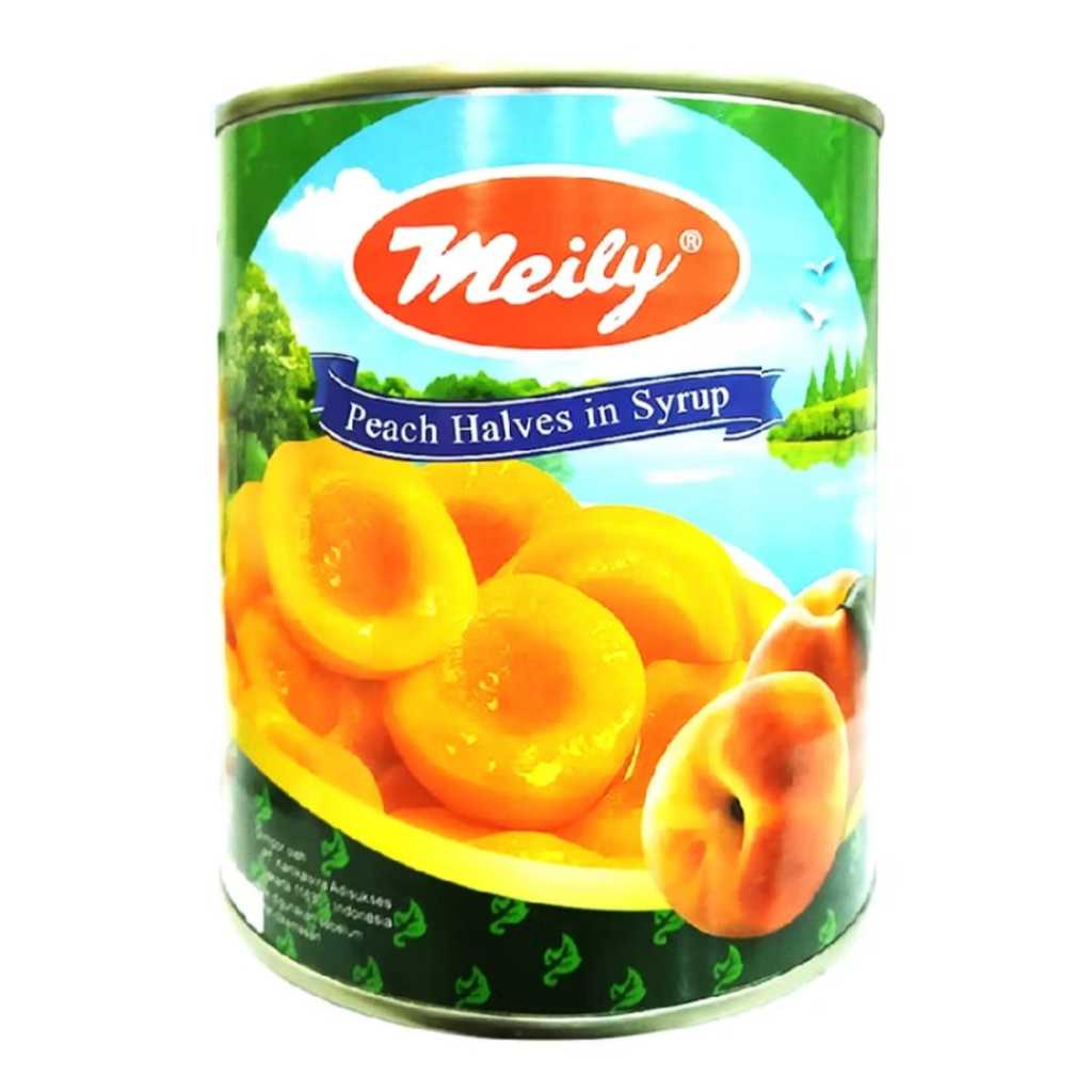 

Peach Meily 820gr-buah kaleng