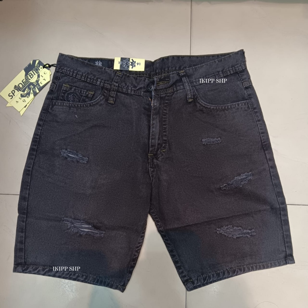 CELANA PENDEK JEANS SOBEK PRIA WANITA CELANA SOBEK PENDEK UNIQLO