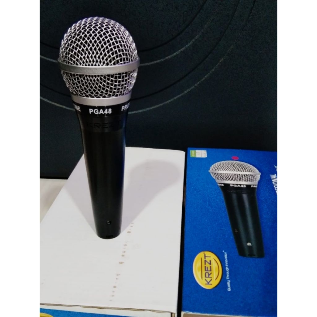 MIC KABEL DYNAMIC KREZT PGA 48 - MIC VOCAL KREZT ORIGINAL