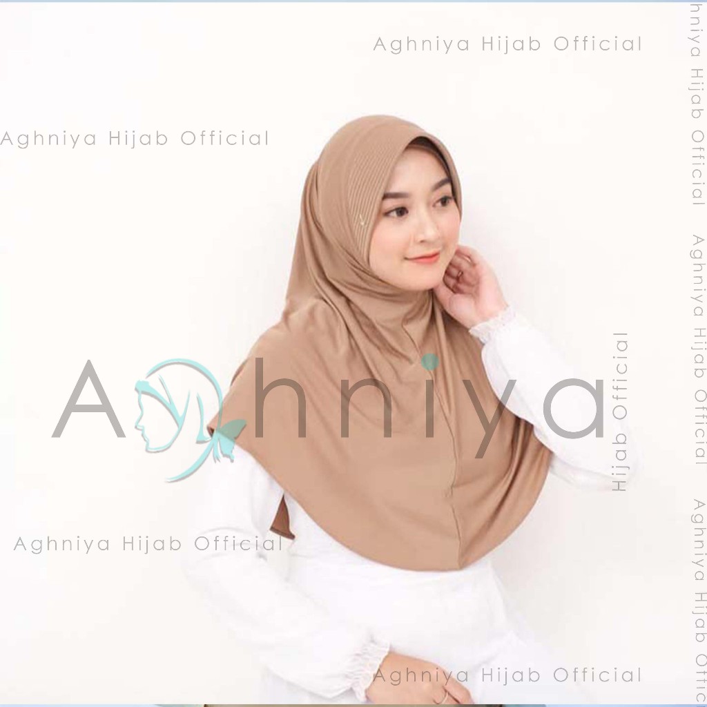 Bergo Hamidah Instan Jersey Ukuran L