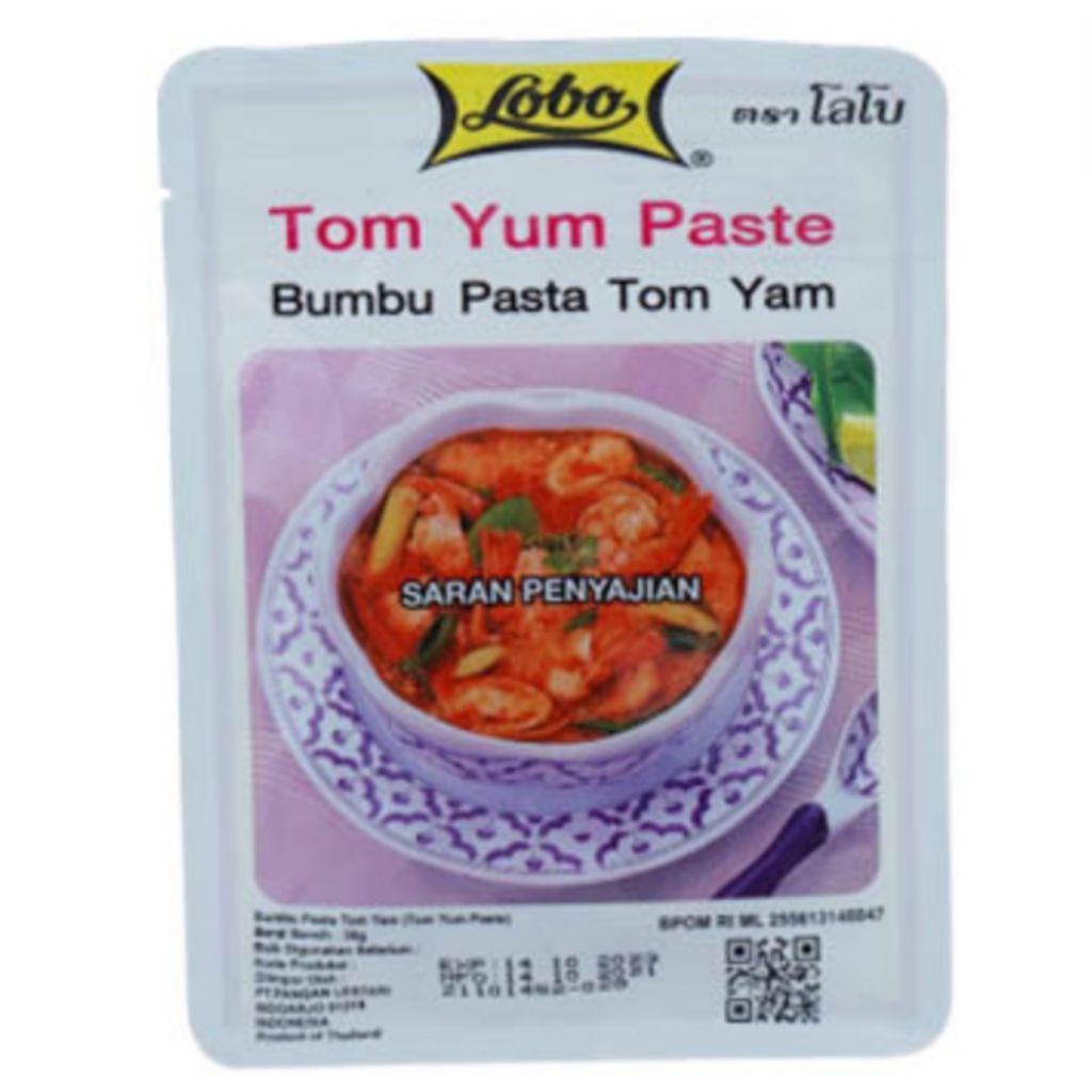 

[ 3 Pcs ] Lobo Tom Yum Paste Bumbu Tomyam 30gr