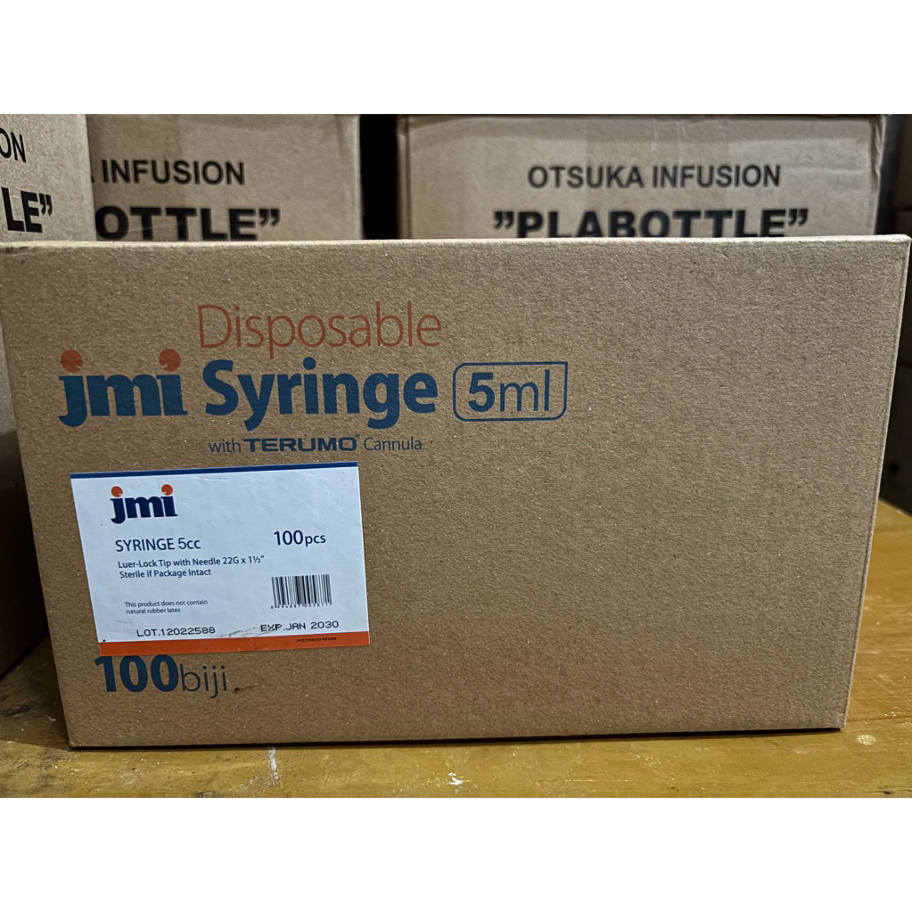Spuit syringe 5ml jmi