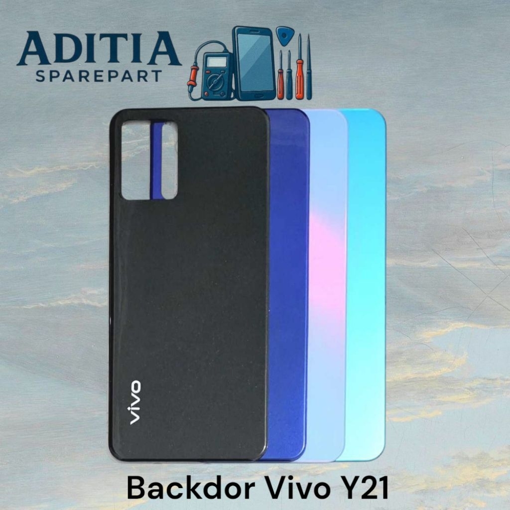 Backdoor Vivo Y21 / Tutup Belakang Vivo Y21