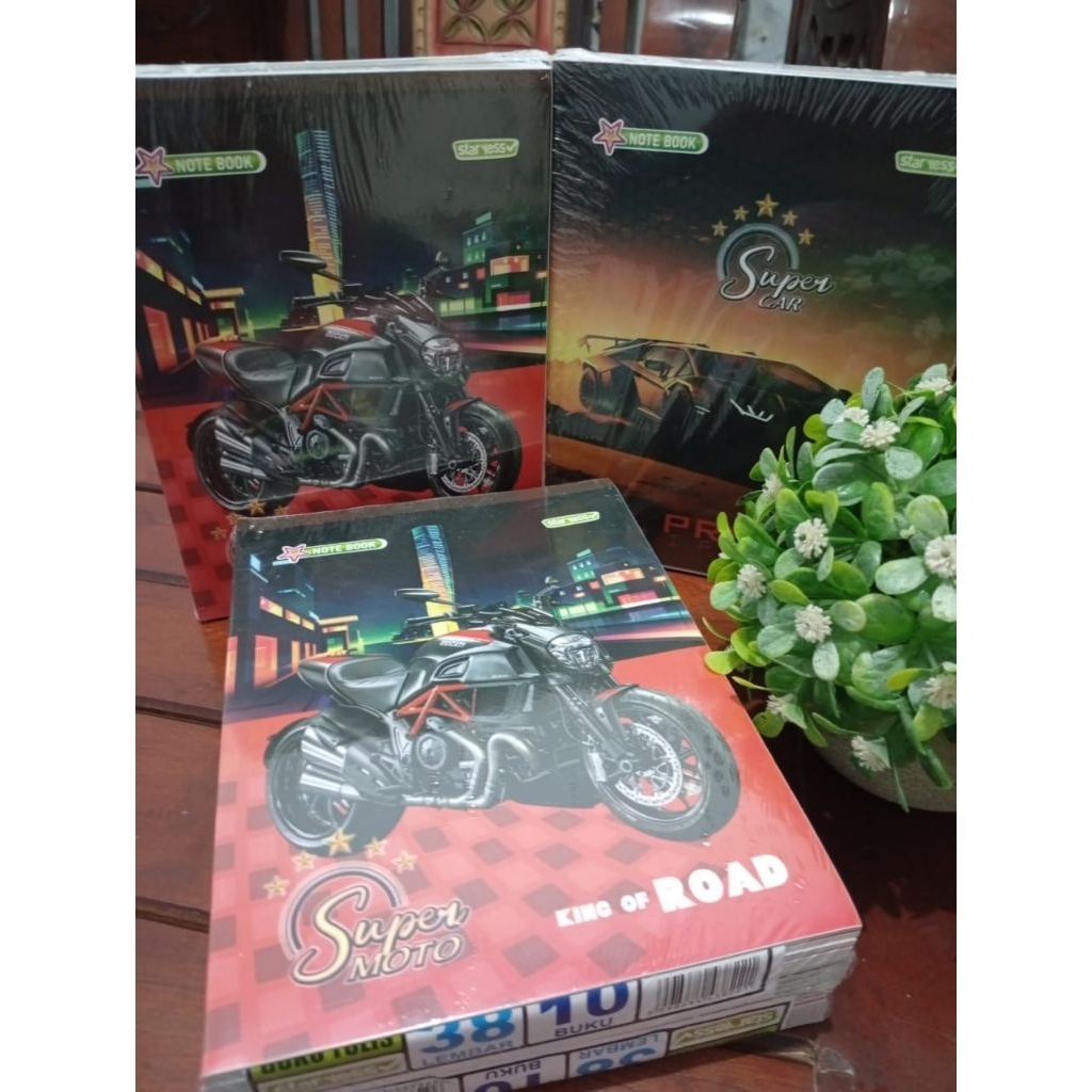 

Buku tulis isi 38 lembar