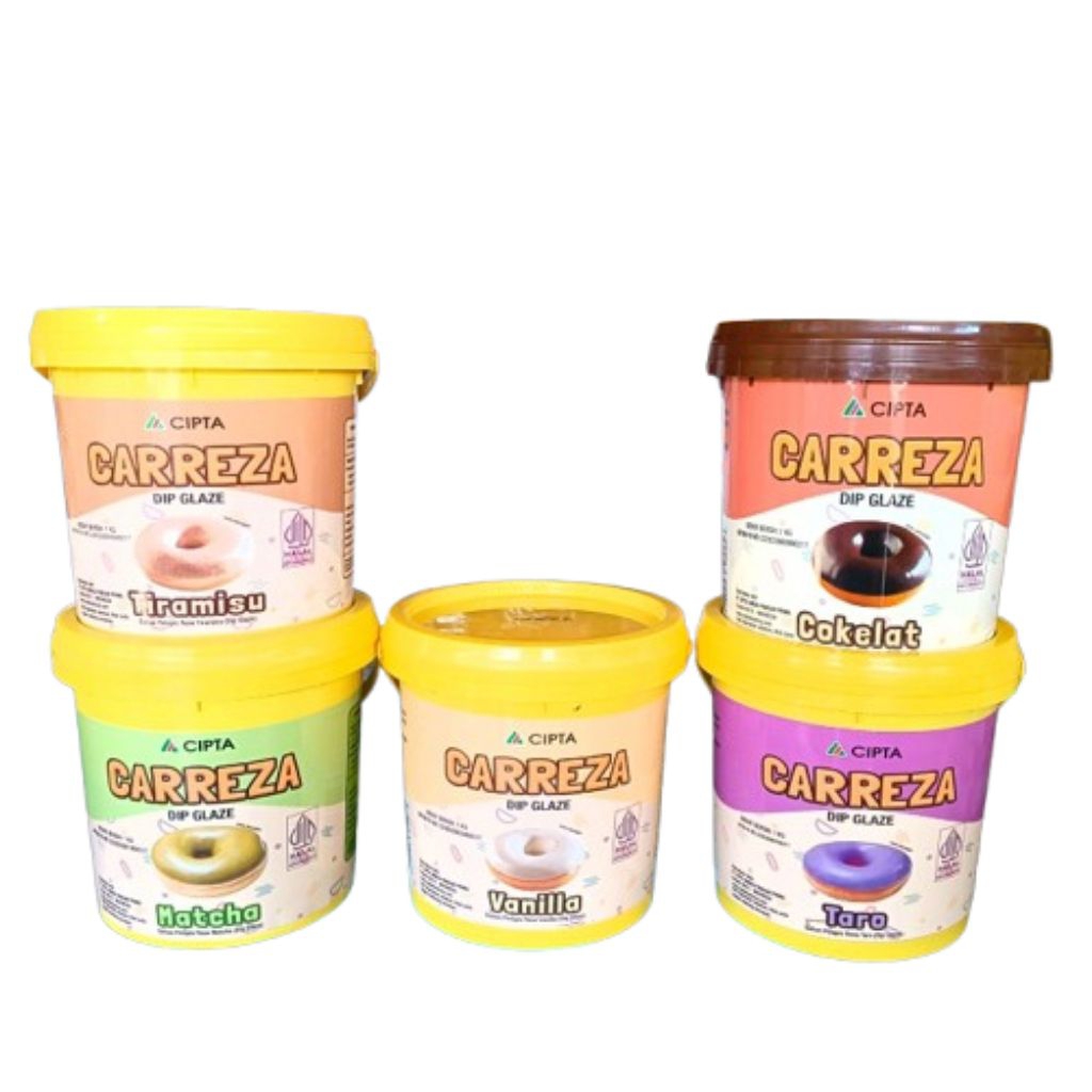 

Carreza Dip Glaze All Varian 1 kg Kemasan Pail