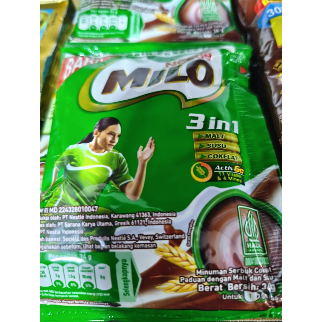 

Milo 3in1 34gr
