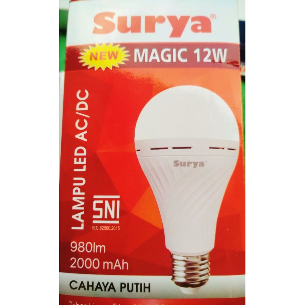 Lampu Surya magic 12watt