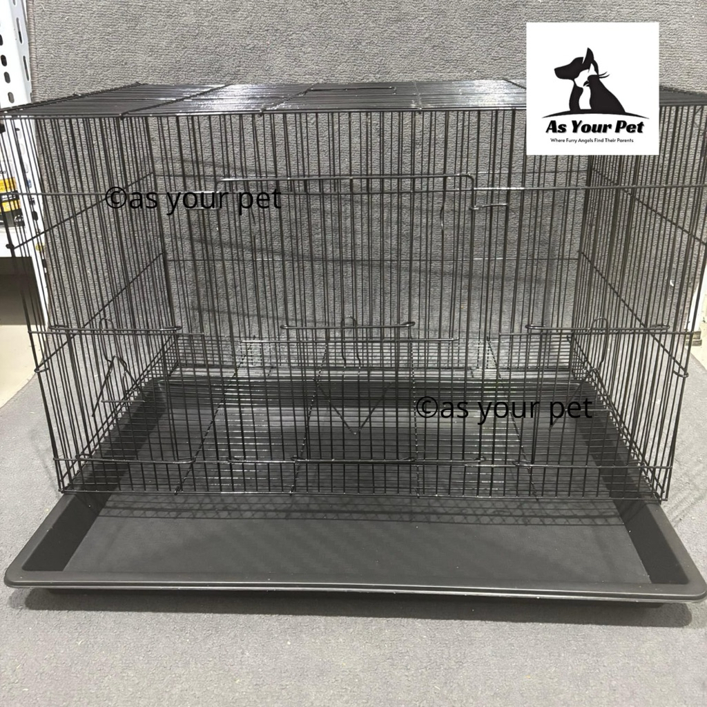 Kandang besi kotak burung hamster kucing anjing kelinci 60x40 premium tebal