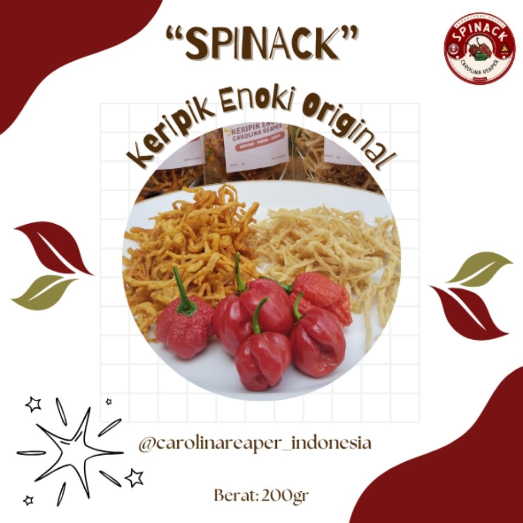 

SPINACK"Keripik Enoki Original