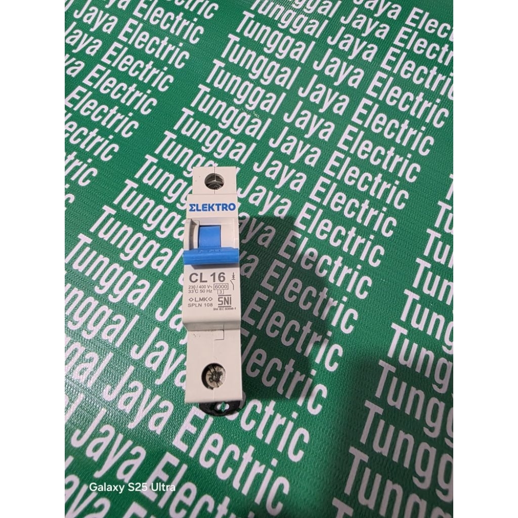 MCB PLN Biru 16A 1Phase ELEKTRO