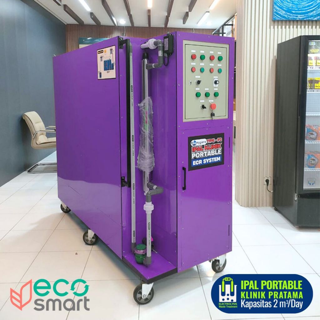 IPAL Portable Untuk Klinik Pratama, Klinik Gigi, Klinik Kecantikan