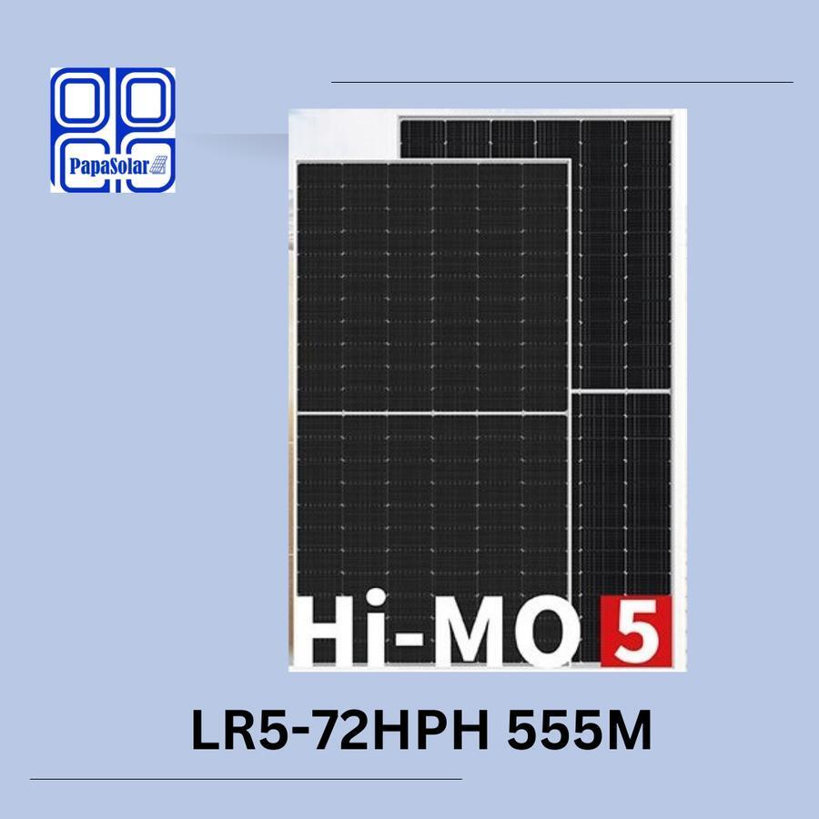 Longi Solar Monofacial Halfcut 555Wp Modul Surya Panel Surya