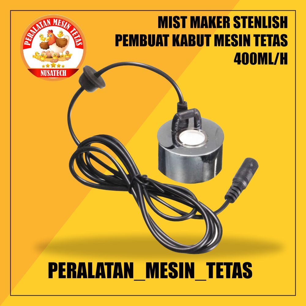 Mesin Kabut Mist Maker Humidifier Ultrasonic Stenlis