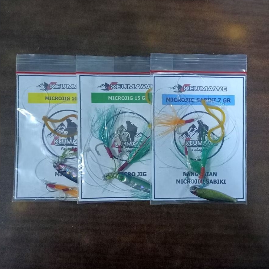 Umpan Mancing Siap Pakai Sabiki Microjig