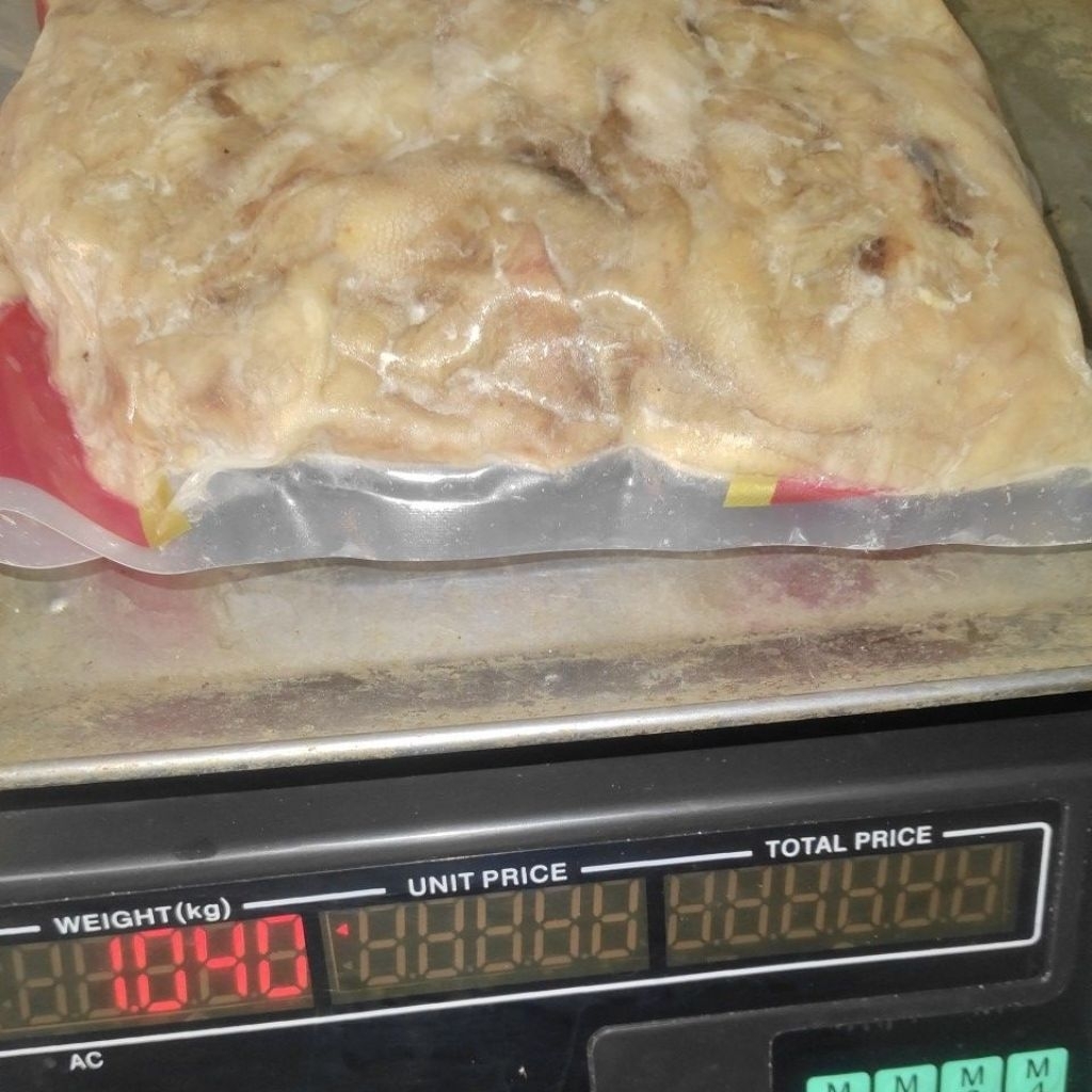 

CEKER AYAM BONELESS Ceker ayam tanpa tulang kemasan 1kg