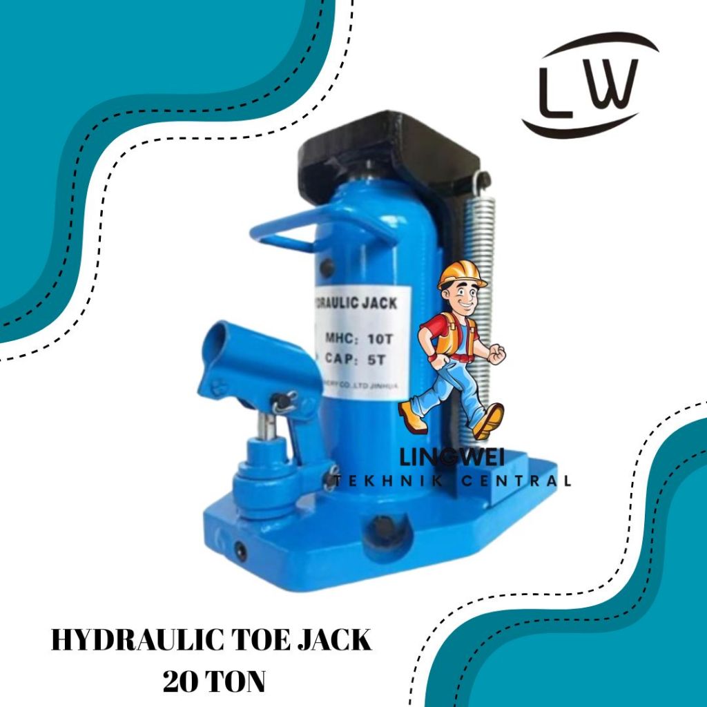 HYDRAULIC TOE JACK 20 TON / DONGKRAK SEPATU TRACK JACK 20 TON