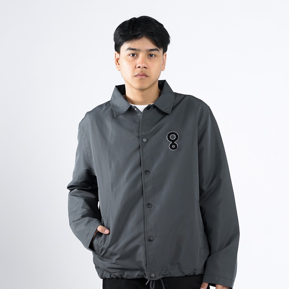 Greenlight Jaket Pria Coach Jacket Regular Fit Spin OL-CFA111124