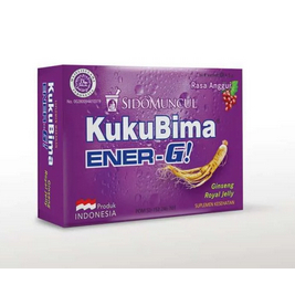 

SIDOMUNCUL KUKU BIMA ENER-G RASA ANGGUR / MINUMAN ENERGI / STAMINA TUBUH