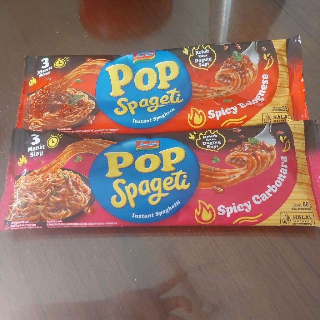 

indomie pop spagethi 80gr