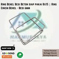 Ring Behel Besi Beton siap pakai 8x15 | Ring Cincin Behel
