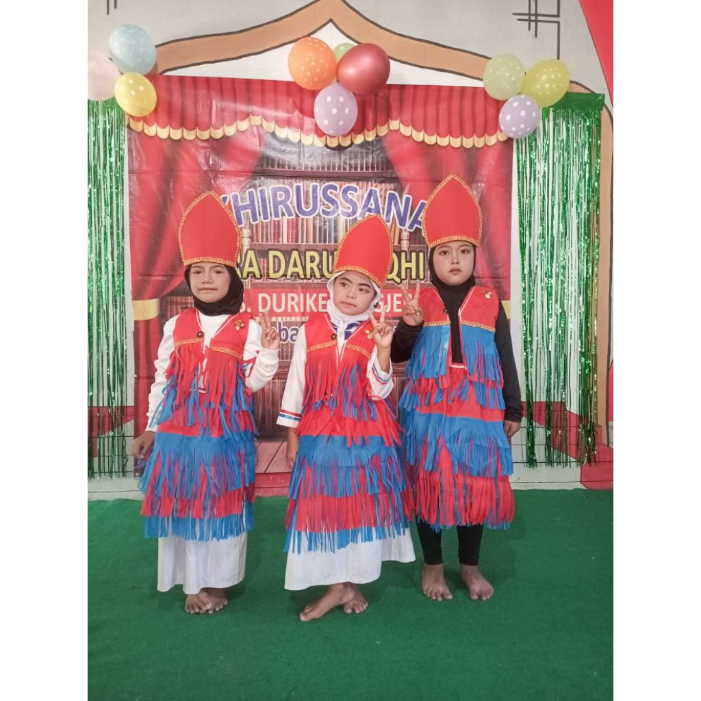 KOSTUM TARI KREASI BAJU TARI ANAK TK SD