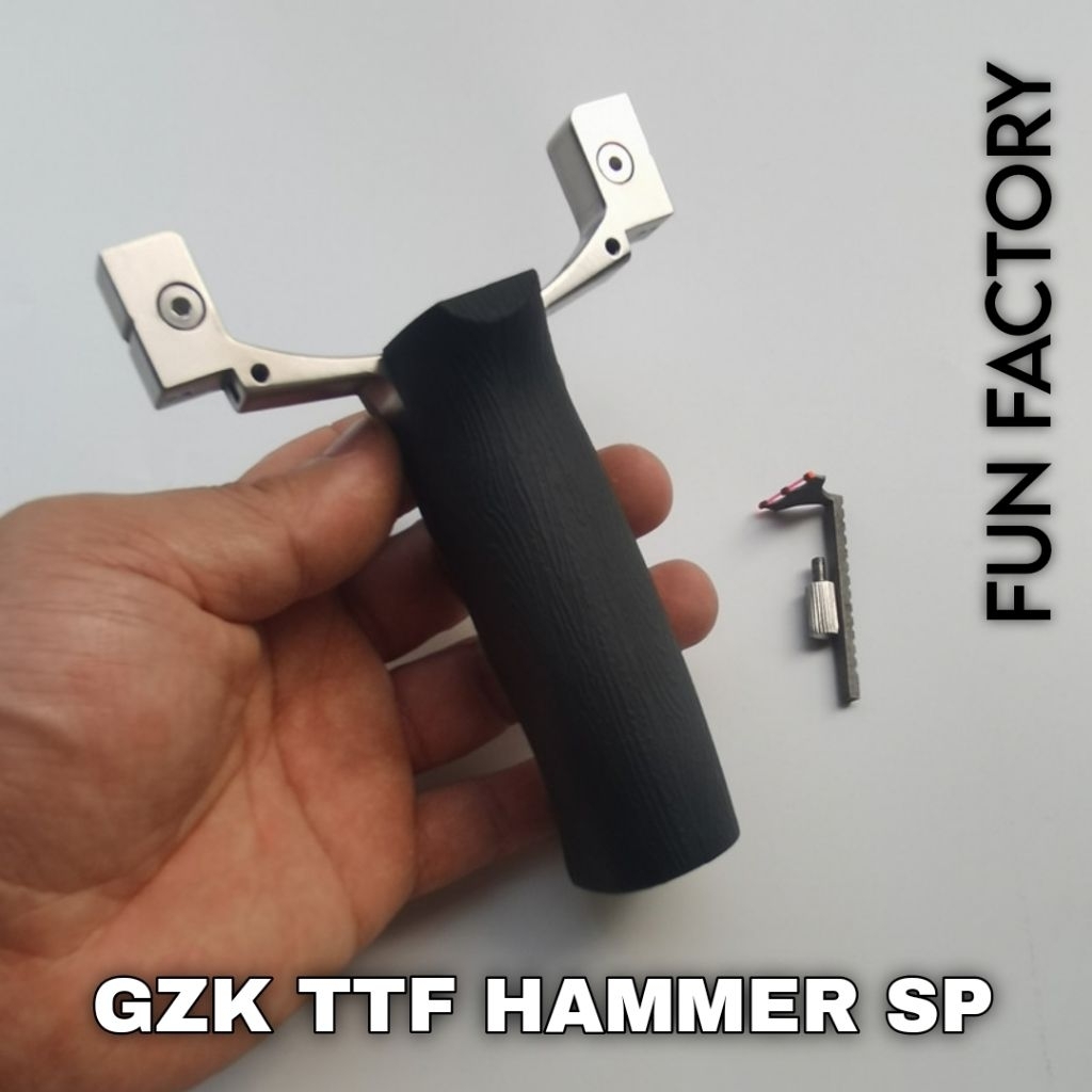Ketapel TTF Titanium - GZK TTF HAMMER SP