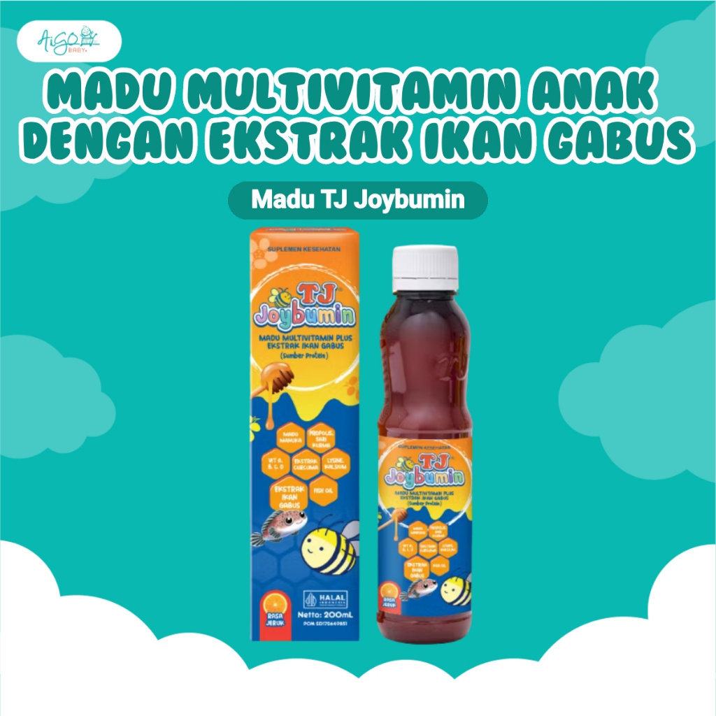 

TJ Joybumin Madu Multivitamin Plus Ekstrak Ikan Gabus 200ml