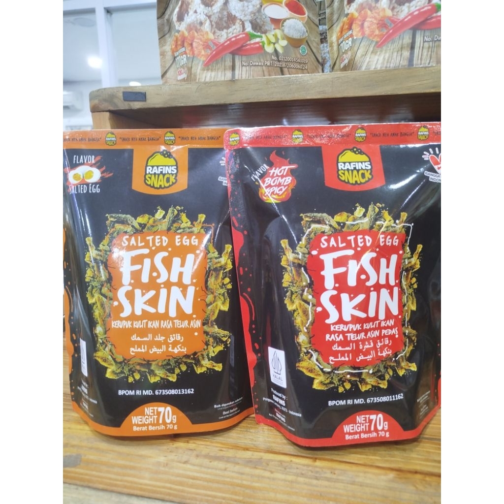 

Kerupuk Kulit Ikan Fishki Rafins