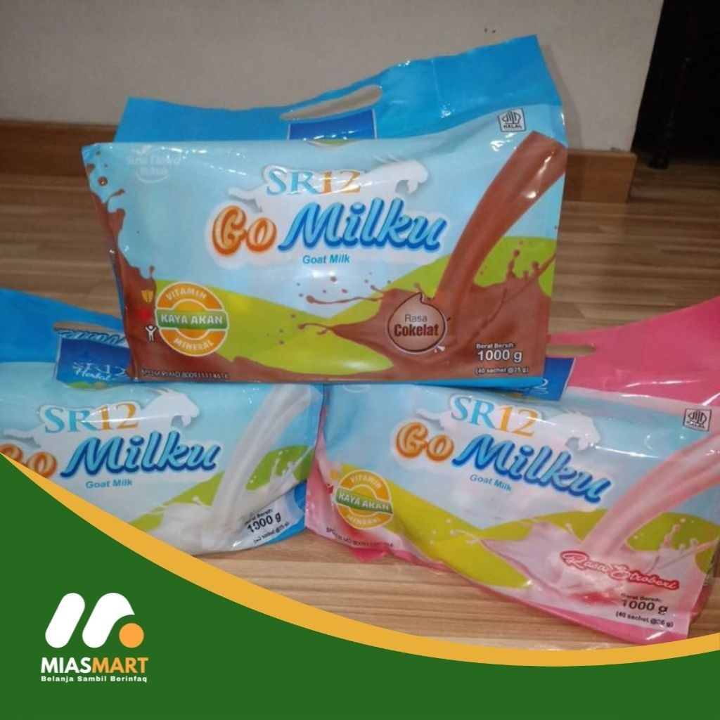 

Susu Kambing Etawa GoMilku SR12 sachet 25gr pack ( 40's)