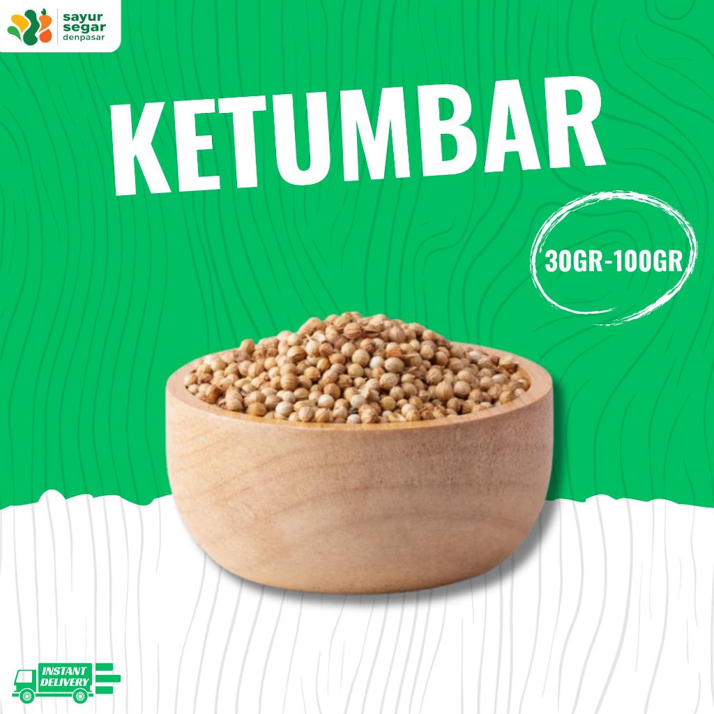 

Ketumbar 30gr-100gr - Sayur Segar Denpasar