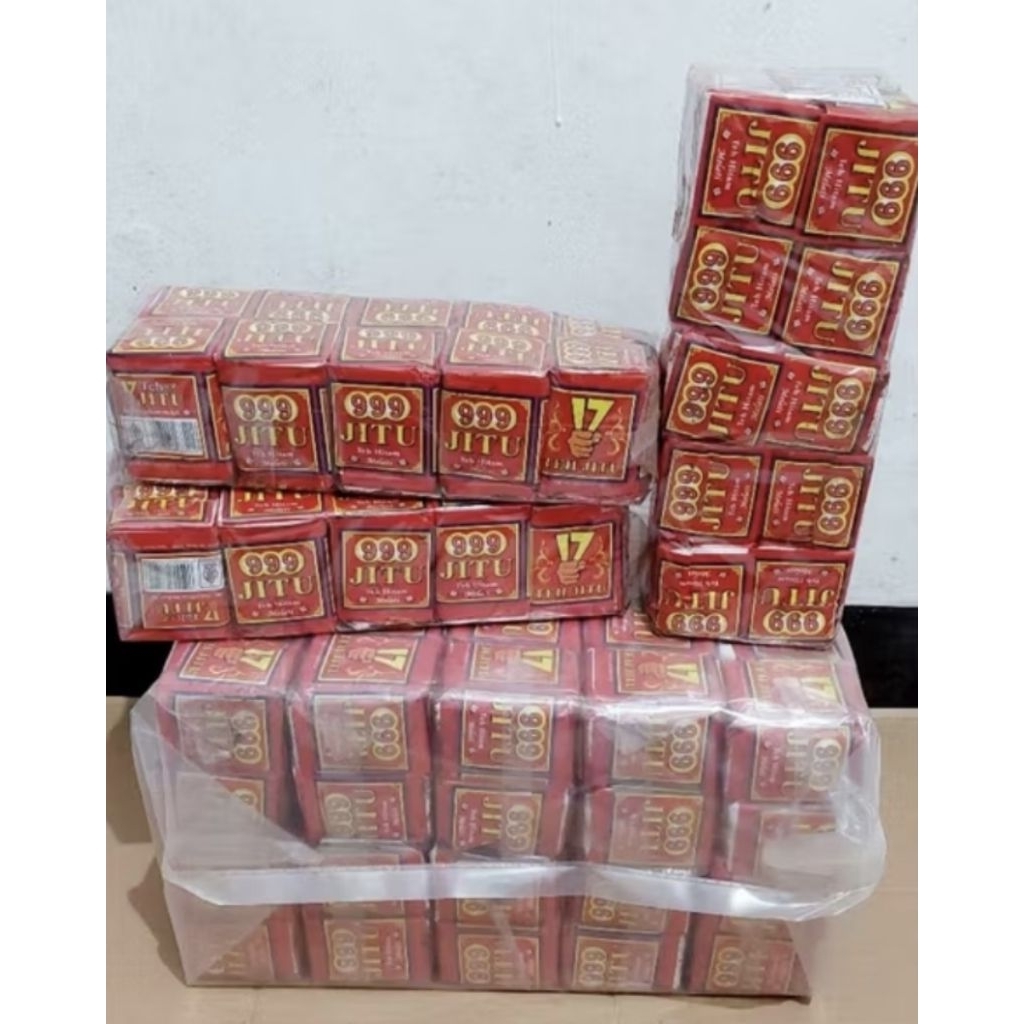 

TEH JITU 999 45GR - TEH SEDUH TEH REBUS JITU PER PACK (10 BKS)