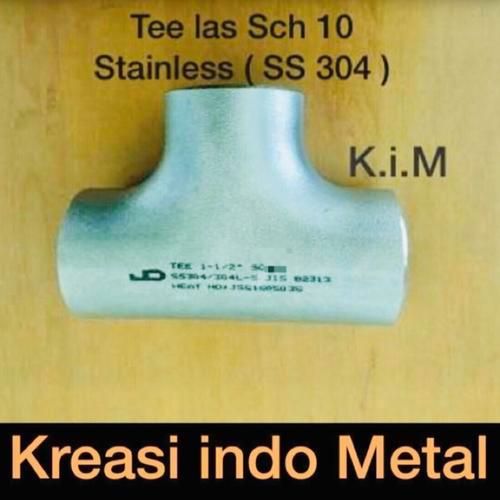 3" Tee sch 40 -SS304 - 3 inch -Stainless SS Sus 304 SCH40