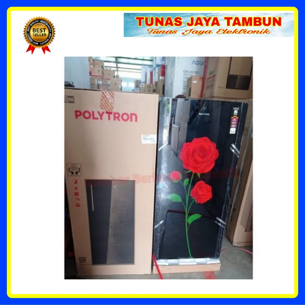 KULKAS POLYTRON PRA 16 CRX / KULKAS POLYTRON 1 PINTU 160 LITER / POLYTRON KULKAS 160 LITER PRA-16CRX