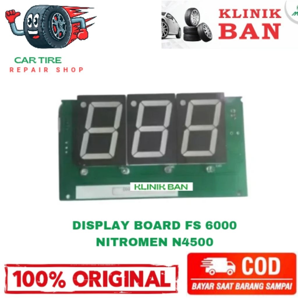 Display Board FS 6000 Mesin Nitrogen Fly Speed