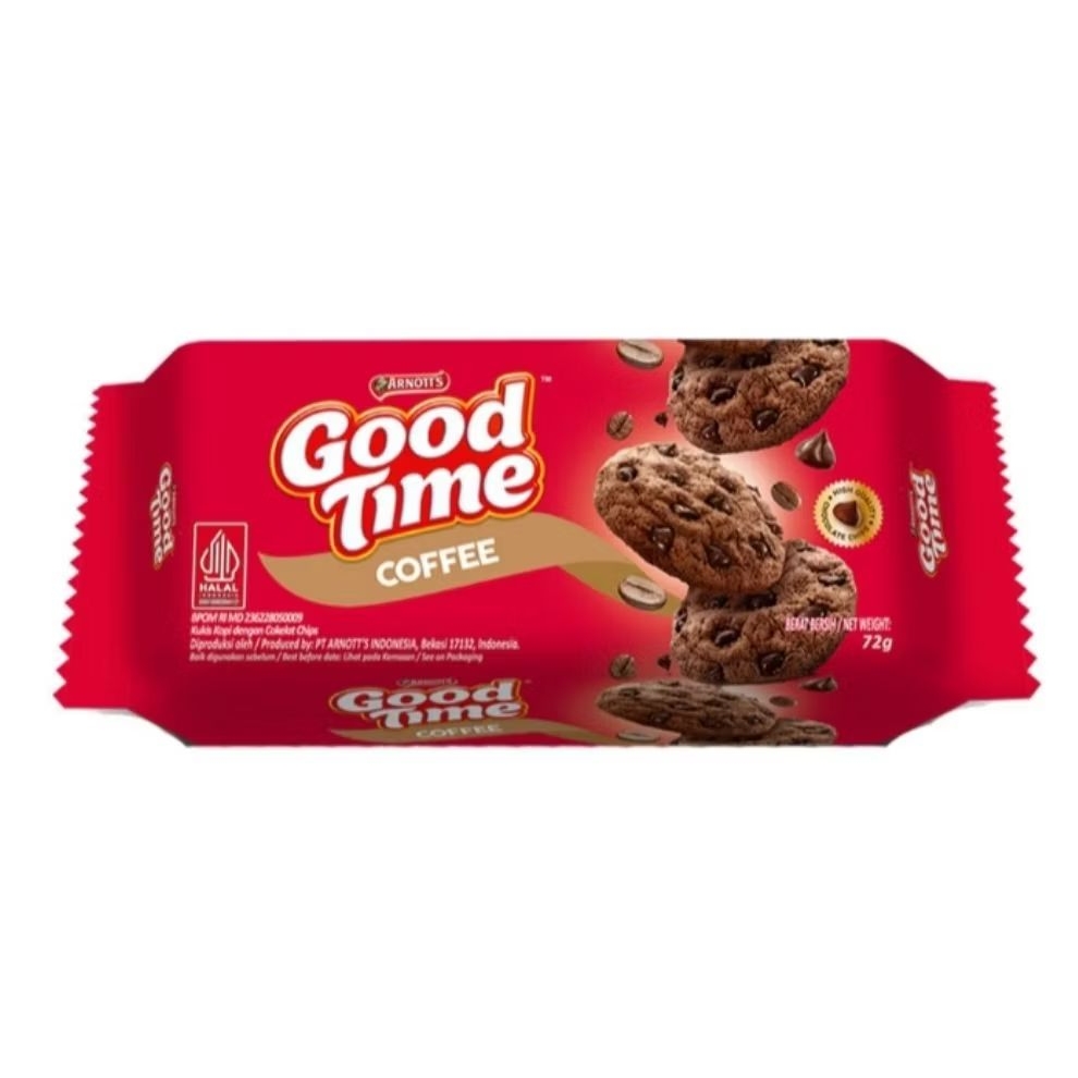 

Good Time Cookies Kopi 72 g