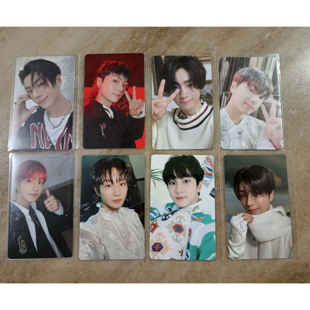 Enhypen Jay Romance Untold Weverse Global Regular, Dark Blood Naver pob, Arcanum A album, Fate world