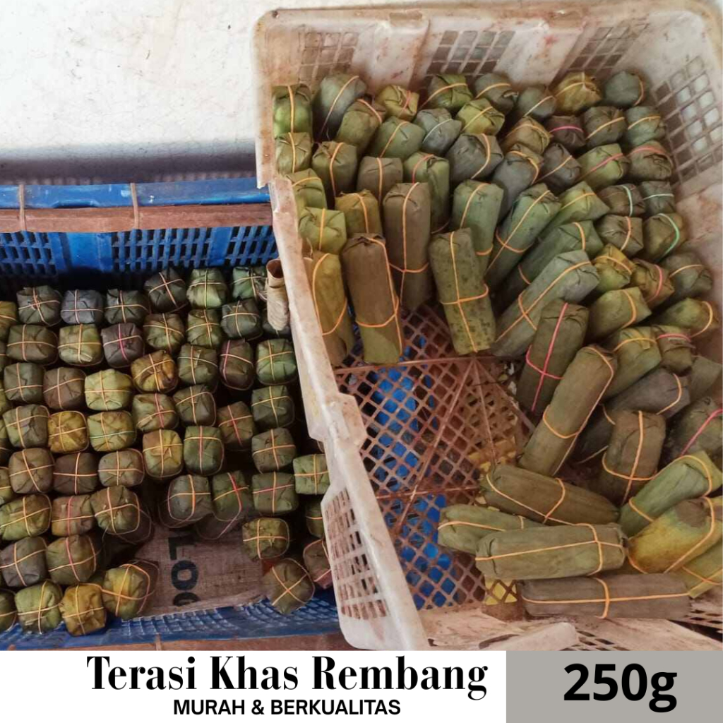 

Terasi udang khas Rembang/terasi udang rebong asli 250g / terlaris dan termurah