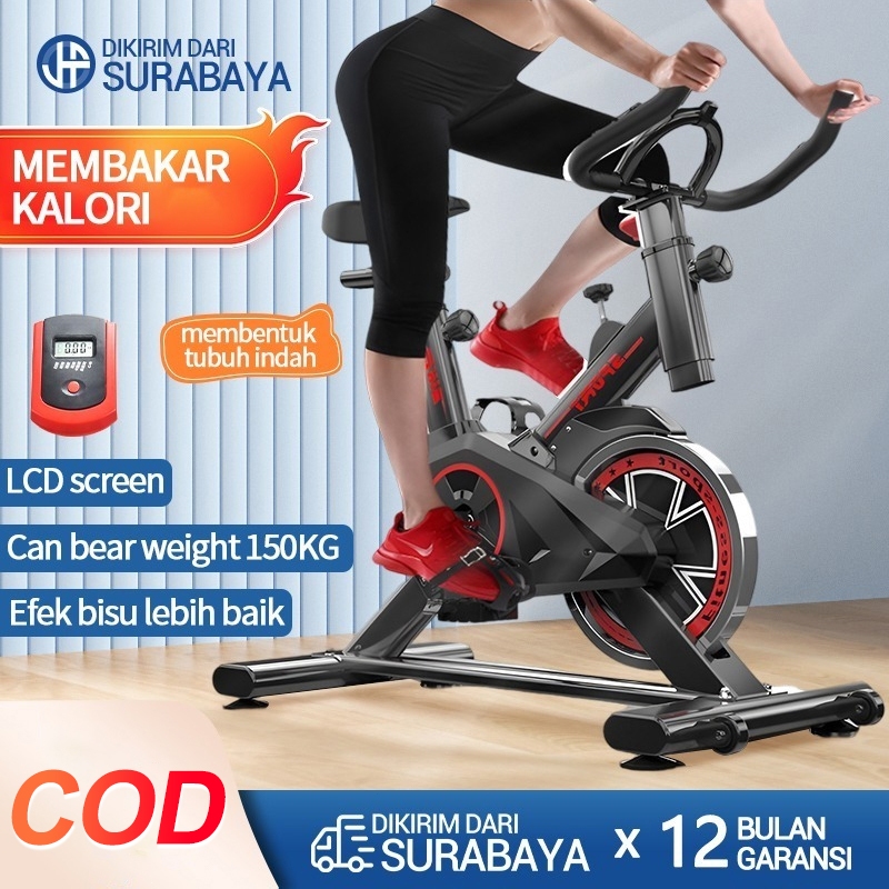JF Spinning bike Sepeda statis peralatan fitness dalam ruangan yang sangat tenang JF CABANG SURABAYA