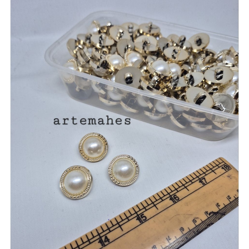 kancing mutiara / kancing blouse / kancing baju / kancing hias