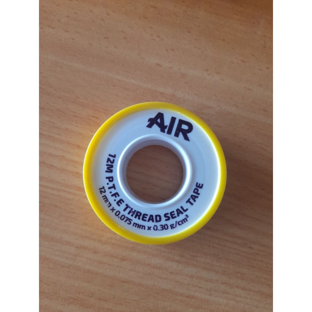 Selotip keran air - solasi kran - perekat lem kran air - seal thread tape 12m satu pcs
