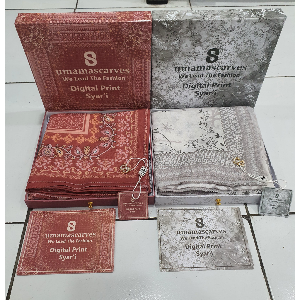 Paket Bundling 2 Box Motif UmamaScarves SYARI MOTIF