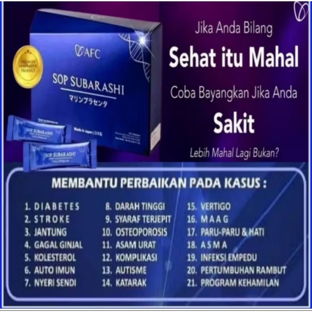 SOP SUBARASHI AFC ORIGINAL JAPAN OFFICAL STORE