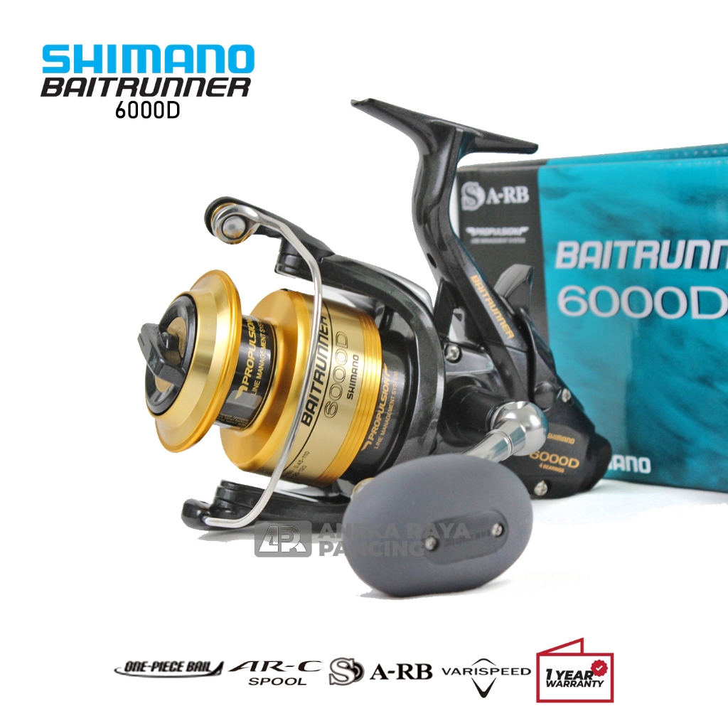Reel Spinning Shimano BAITRUNNER D | 4000D s/d 12000 | ARC-Spool | Aneka Raya Pancing