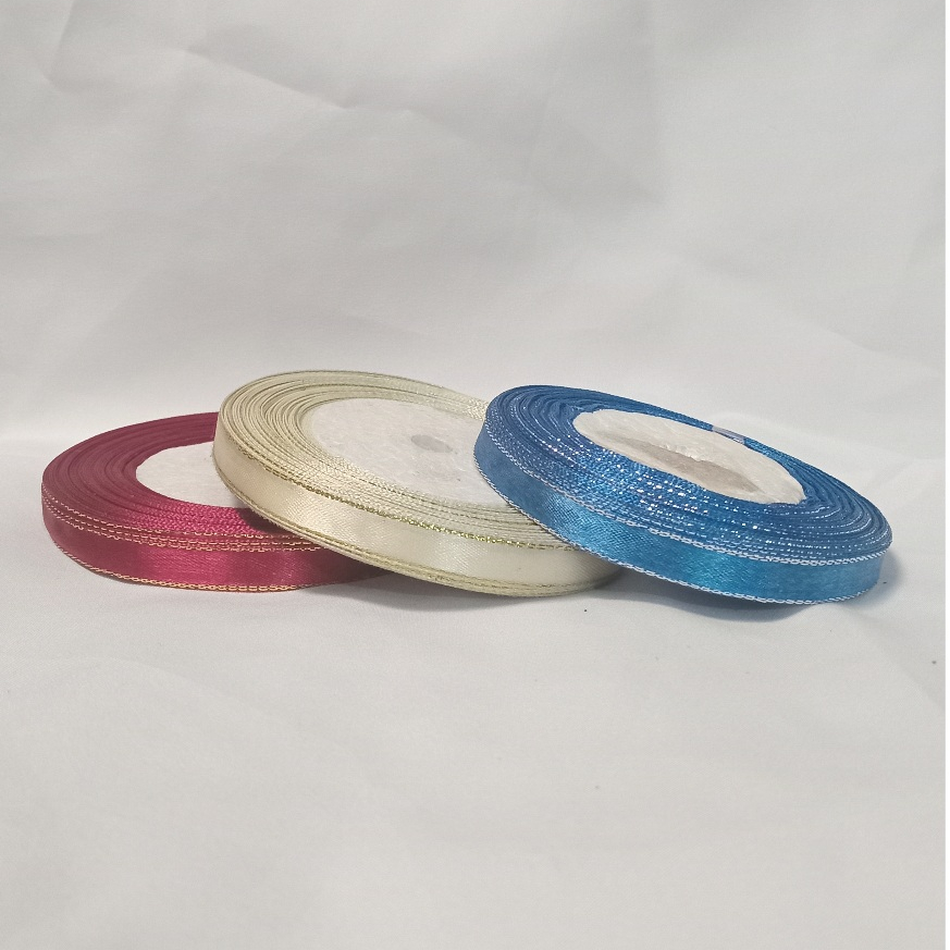 

Pita Satin 1/4 Inch List Mas/Perak